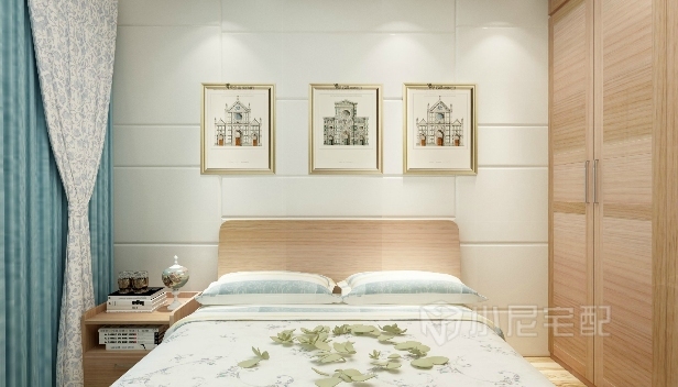 80㎡/三室一廳一衛(wèi)/現(xiàn)代