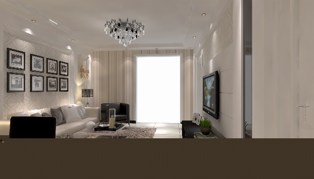 110㎡/三室一廳一衛(wèi)/歐式