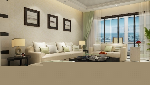 90㎡/兩室一廳一衛(wèi)/簡(jiǎn)約