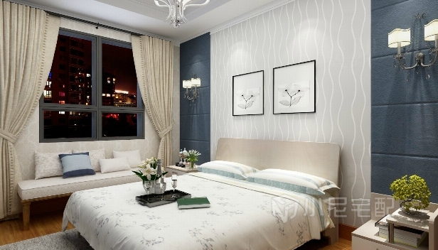 85㎡/兩室一廳一衛(wèi)/簡約