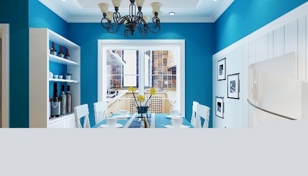 86.7㎡/三室兩廳兩衛(wèi)/地中海