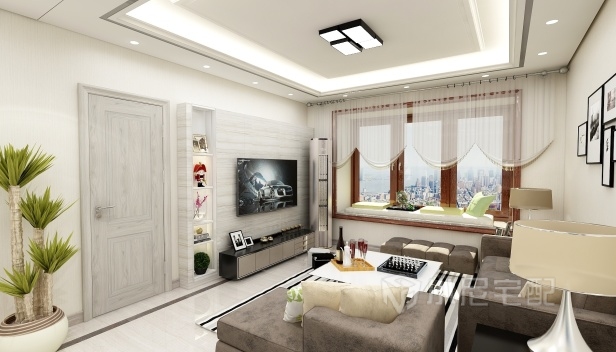 108㎡/三室兩廳一衛(wèi)/現(xiàn)代