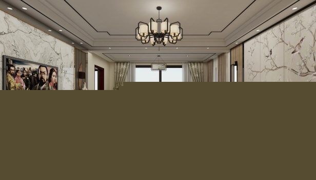 300㎡/五室兩廳三衛(wèi)/中式