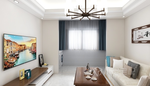 81㎡/兩室一廳一衛(wèi)/簡(jiǎn)約