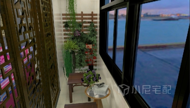 144.8㎡/三室兩廳兩衛(wèi)/中式