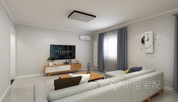 112㎡/三室一廳兩衛(wèi)/簡(jiǎn)約