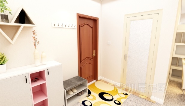 97㎡/兩室一廳一衛(wèi)/現(xiàn)代