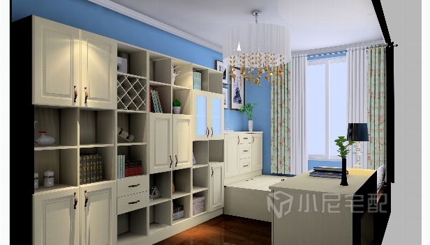 95㎡/三室兩廳兩衛(wèi)/簡約