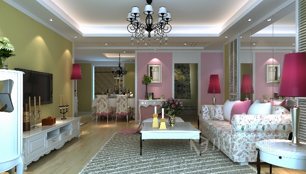 95㎡/兩室兩廳一衛(wèi)/田園 95㎡/兩室兩廳一衛(wèi)/田園