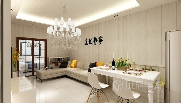 90㎡/三室一廳一衛(wèi)/簡(jiǎn)約