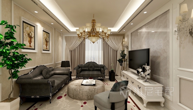 106㎡/三室兩廳一衛(wèi)/歐式