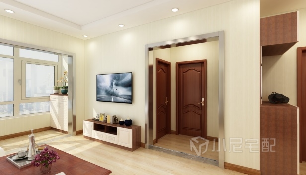 57.97㎡/兩室一廳一衛(wèi)/簡約