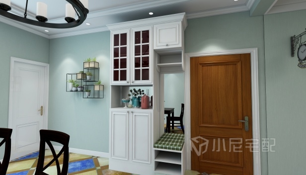 120㎡/三室兩廳一衛(wèi)/田園