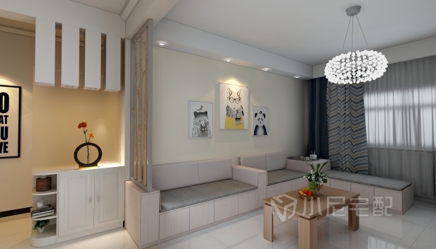 126㎡/三室兩廳兩衛(wèi)/簡(jiǎn)約