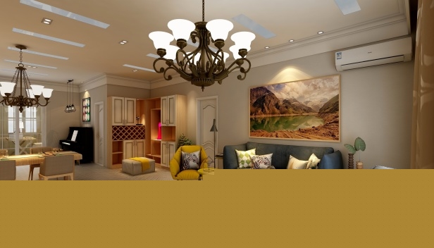 89㎡/兩室一廳一衛(wèi)/現(xiàn)代