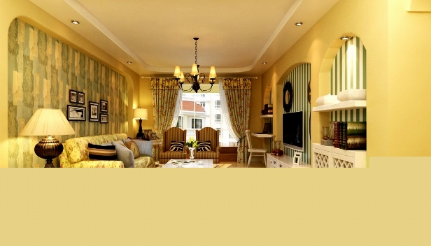 98㎡/三室兩廳兩衛(wèi)/田園