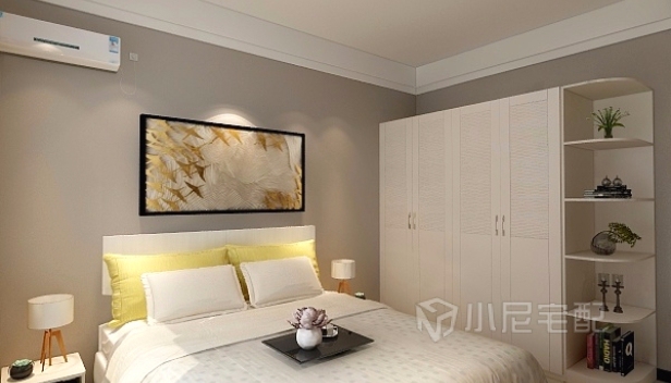 91.02㎡/兩室兩廳兩衛(wèi)/現(xiàn)代