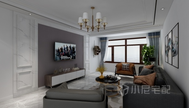 85.12㎡/三室一廳一衛(wèi)/現(xiàn)代