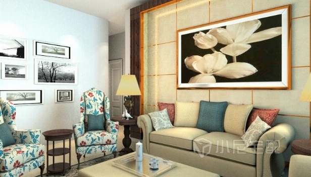 130㎡/兩室一廳一衛(wèi)/歐式