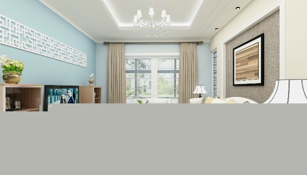 80㎡/兩室一廳一衛(wèi)/簡約