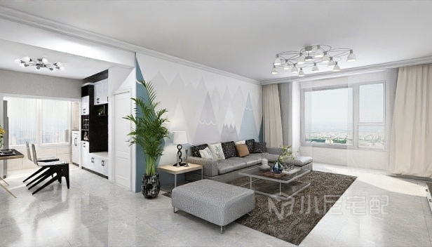 150㎡/三室兩廳一衛(wèi)/現(xiàn)代