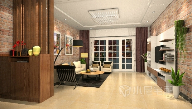 120㎡/兩室兩廳一衛(wèi)/簡約