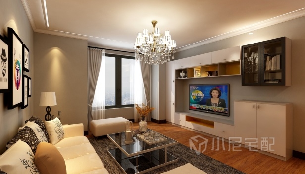 89.25㎡/兩室一廳一衛(wèi)/現(xiàn)代