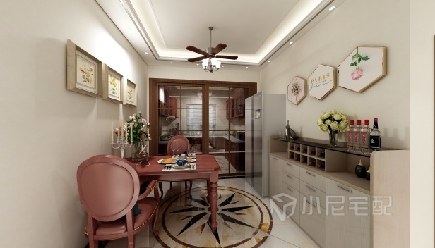 130㎡/三室兩廳兩衛(wèi)/中式