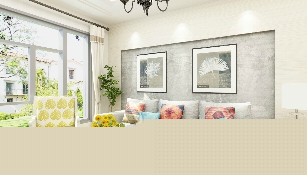 80㎡/兩室一廳一衛(wèi)/簡約