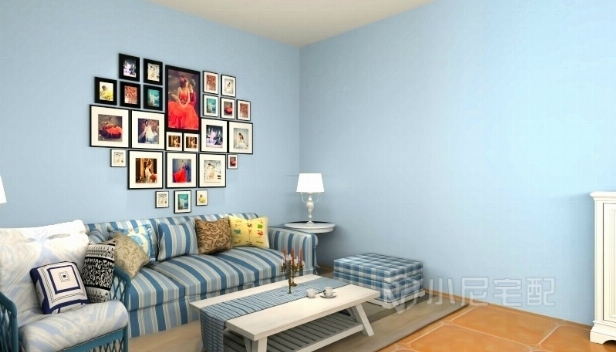 75㎡/一室一廳一衛(wèi)/地中海 75㎡/一室一廳一衛(wèi)/地中海