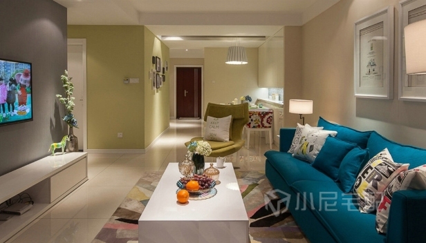 114㎡/三室兩廳兩衛(wèi)/混搭